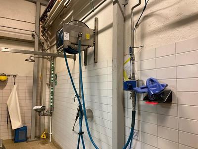 Overview picture of cleanig station